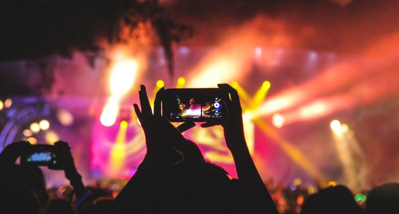 Photo Concert crowd